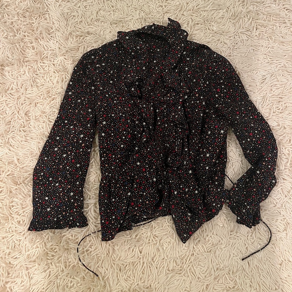 Madewell star blouse, size S